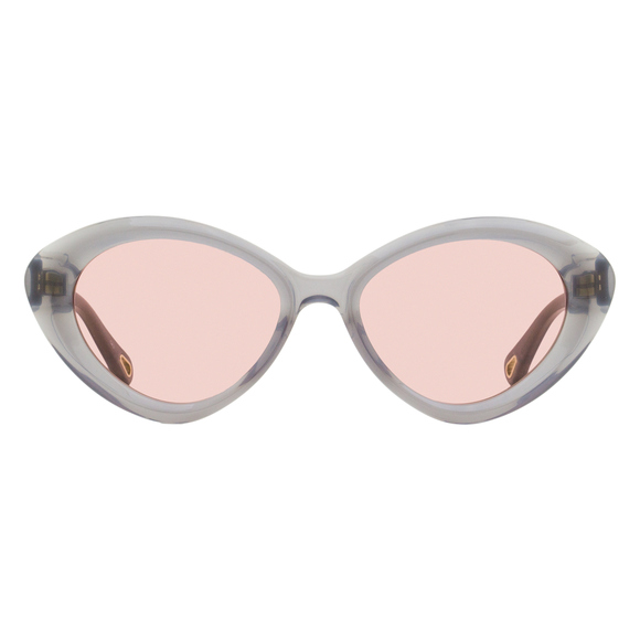 Chloe Cateye Sunglasses CH0050S 001 Translucent Gray 53mm 50 - Picture 2 of 2